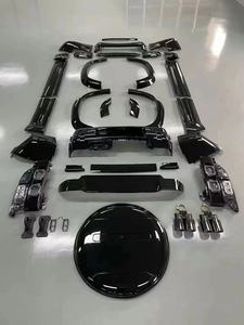 Kits de Carrocería Negros para <span class=keywords><strong>Land</strong></span> <span class=keywords><strong>Rover</strong></span> <span class=keywords><strong>Defender</strong></span> 2020 L663 Facelift, Faldones Laterales, Parachoques Delantero, Luces Traseras, Fabricante de Repuestos - Product Image 2