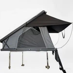 Tenda da Tetto per Auto con Tetto Rigido per Campeggio all'Aperto nella Natura Selvaggia. Prezzo di Fabbrica di Alta Qualità. Robusto e Durevole. Impermeabile. - Product Image 2