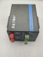 Modem Serat Asinkron Antarmuka RS485 Konverter Serial RS485 ke Serat Optik Modem Transmisi Data Industri
