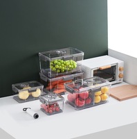 Vente en gros Boîte de rangement de cuisine hermétique pour réfrigérateur à conservation sous vide Récipient de riz à grains pour voyage et cuisine