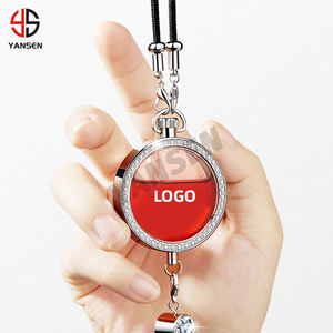 Diffuseur de <span class=keywords><strong>parfum</strong></span> de voiture, 50 pièces, Logo personnalisé, rétroviseur suspendu, diffuseur de <span class=keywords><strong>parfum</strong></span> avec diamants - Product Image 4