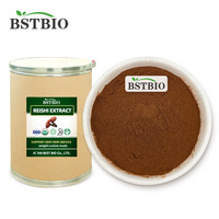 Extrait de Ganoderma Lucidum Lingzhi biologique BSTBIO, polysaccharides 40% 50%, poudre d'extrait de champignon Reishi