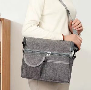 Sac isotherme personnalisé pour le déjeuner, pour adultes, femmes et hommes, boîte à lunch imperméable, sac isotherme pour pique-nique avec bandoulière - Product Image 6