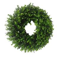 Guirlande de porte artificielle en PE, couronne verte de printemps, écologique, imperméable, décoration intérieure et extérieure