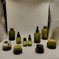 Maßgefertigte 10 ml 2Oz 15ml 30ml 60ml 100ml Glas-Pipettenflaschen Mattiert Rosa Blau Bernsteinfarben für Kosmetik Ätherische Öle Serum Tropfflaschen