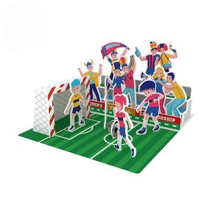 3D phim hoạt hình bọt Câu Đố ghép hình tự làm trò chơi 3D EPS bọt giáo dục đồ chơi thể thao bọt câu đố cho trẻ em - Product Image 1