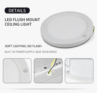 PIR Lampu Sensor Gerakan Dalam Ruangan, Lampu Langit-langit Kamar Mandi Dapat Disesuaikan, Lampu Langit-langit Lorong Sangat Terang dari Worbest