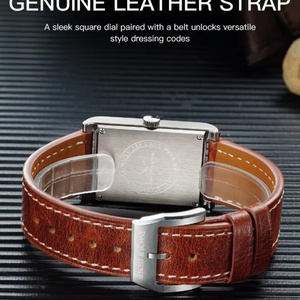 2025 New Fashion Square <b>Watch</b> for Men Chronograph Sports <b>Watches</b> Stainless Steel Sapphire Crystal 50M Waterproof - Product Image 4