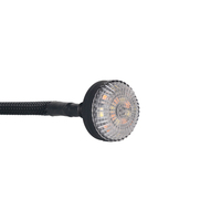 Lampe de roche LED super lumineuse de 1.78 pouces avec faisceau blanc et ambre bicolore pour voitures, camions et VTT