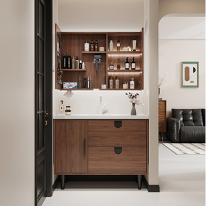 Meuble de salle de bain européen <span class=keywords><strong>sous</strong></span> l'évier, meuble de salle de bain moderne de luxe, autoportant, simple, avec lavabo - Product Image 2