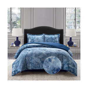 Nhà Sản Xuất Siêu Chất Lượng Thân Thiện Với Môi 3 Pcs Nhà Khách Sạn Sang Trọng <span class=keywords><strong>Comforter</strong></span> Bộ Đồ Giường Đặt - Product Image 1