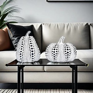 Escultura Moderna de Puntos de Colores Kangning para Interiores, Adornos para el Hogar de Halloween y Acción de Gracias Hechos de Espuma - Product Image 6