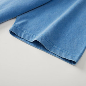 Nouveaux t-shirts surdimensionnés pour hommes, tissu léger et confortable, dernières tendances, t-shirts surdimensionnés avec logo personnalisé, faible MOQ - Product Image 3