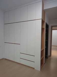 Armario de Madera Maciza para Dormitorio, Mueble de Almacenamiento Económico y Sencillo - Product Image 3