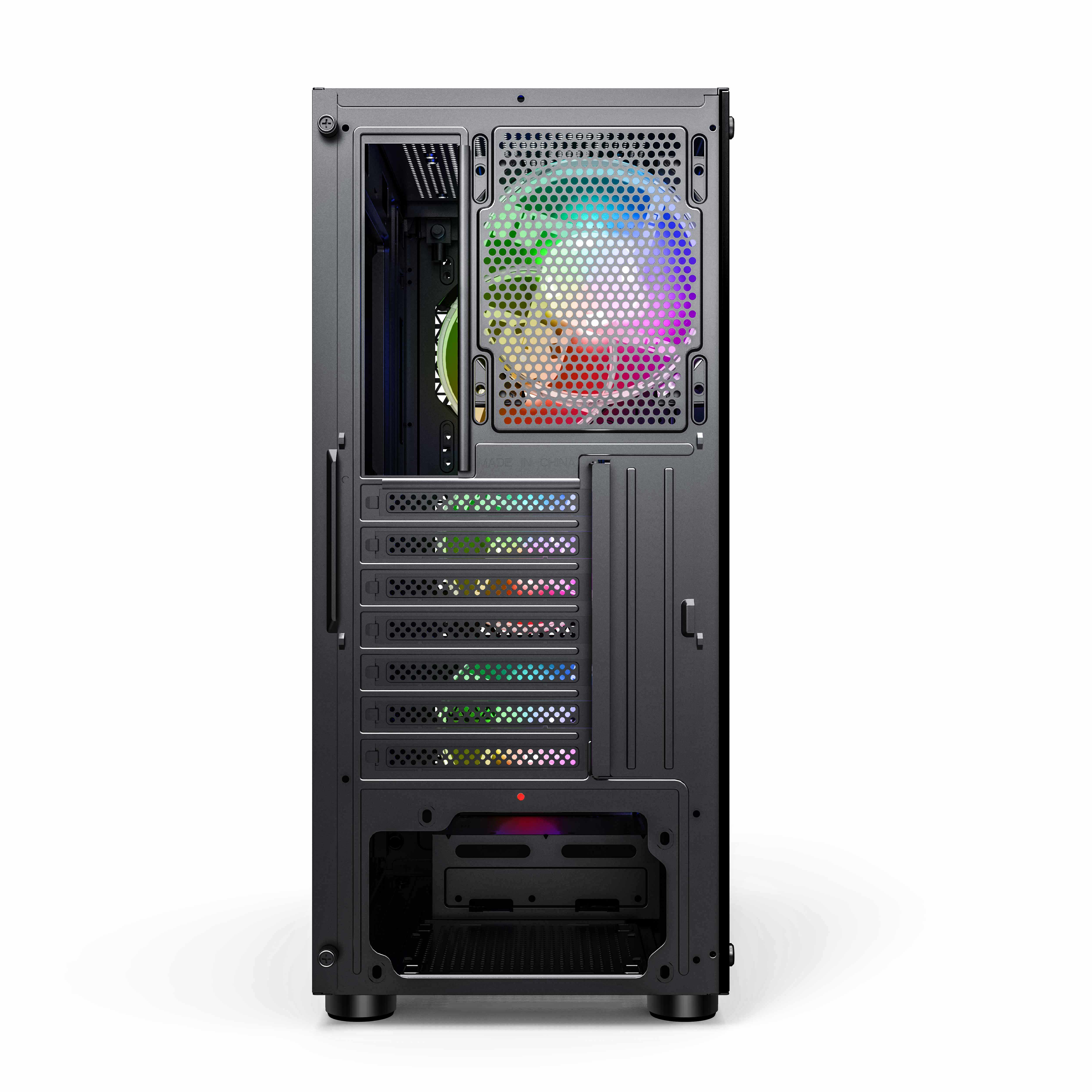 [FACE]Glass Set 未開封 Dual Tempered Glass Mid Tower PC Case for Gaming Computers