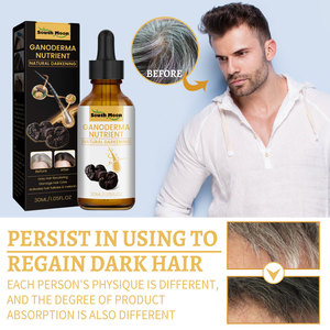 Prodotti South Moon per scurire i <span class=keywords><strong>capelli</strong></span>, da bianchi/grigi a neri, per donne e uomini, siero riparatore per <span class=keywords><strong>capelli</strong></span> neri con Granoderma. - Product Image 2