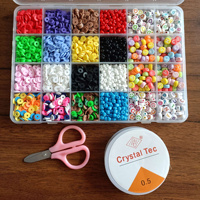 Bijoux de mode Bracelet fait à la main multicouche polymère argile perles Bracelets bijoux à bricoler soi-même accessoires