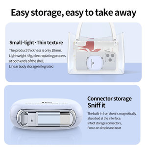 3ft 240W có thể thu vào 7 Chiều dài sẵn sàng để tàu sản phẩm điện tử Phụ kiện điện thoại bán buôn Type-C từ <span class=keywords><strong>USB</strong></span> C Cáp dữ liệu - Product Image 4