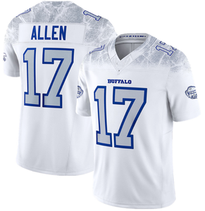 Jersey Sepak Bola Amerika Rivalitas 2026 17 Josh Allen 12 Puka Nacua 10 Drake Maye 54 Fred Warner 23 McCaffrey 10 Hill - Product Image 2