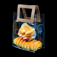 Sac de vêtement transparent écologique avec poche sac de vêtement en PVC pour mariage