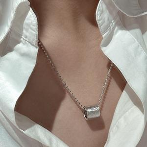 Anillo de Joyería Vintage de Moda con Colgante de Plata de Ley S925 con Circonita, Estilo Simple y Antiguo - Product Image 3