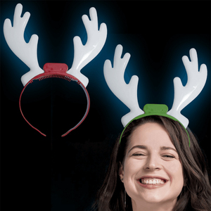 <span class=keywords><strong>Serre</strong></span>-tête lumineux en forme de bois de renne, piles AG13, pour Pâques, Noël, Diwali, Ramadan, fêtes, boîtes de nuit, remises de diplômes, adultes et enfants - Product Image 4
