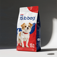 Sacs d'emballage personnalisés en aluminium alimentaire pour aliments pour animaux (chats, chiens), chewing-gum et sushi – 3kg, 10kg, 15kg, 18kg, 25kg, 50kg