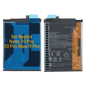 Offre Spéciale pièces de <span class=keywords><strong>batterie</strong></span> de téléphone portable de remplacement en gros pour Xiaomi <span class=keywords><strong>Redmi</strong></span> <span class=keywords><strong>Note</strong></span> 10 <span class=keywords><strong>9</strong></span> Pro Max <span class=keywords><strong>batterie</strong></span> de téléphone - Product Image 1