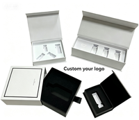 Boîte cadeau magnétique en papier kraft avec logo personnalisé pour flacon de médicament, emballage cosmétique pour flacon de peptide 10ml/3ml