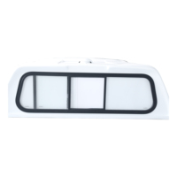 Remplacement de la fenêtre coulissante avant de la capote de camion TONGFA, cadre en alliage d'aluminium, verre trempé, homologué E-MARK DOT CCC, verrouillage pour pick-up