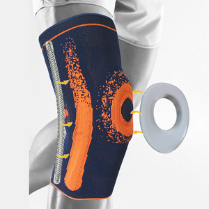 Knee Pad With Silicone Pad And Spring Support For All Sports Protection Unisex Universal Fit Shock Absorption Knee Protector - Product Image 1