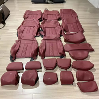 Housses de siège auto sur mesure 5 places en cuir pour Mercedes Benz W204 W205 W211 W203 W206 W210 W212 W213 W214 W176 W177