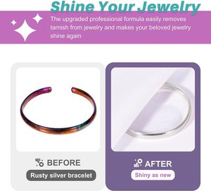 Custom OEM Jewelry Cleaning 4 Layer Sterling 925 <strong>Silver</strong> <strong>Polishing</strong> <strong>Cloth</strong> Purple for Jewelry with Logo Model JX-SPC-401 Wholesale - Product Image 3