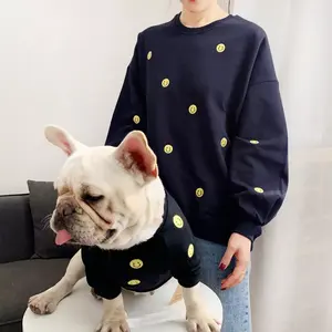 Camiseta de verano para mascotas, ropa de algodón para gatos para Bulldog Francés, Chihuahua, ropa para propietarios y perros, ropa para perros para padres e hijos, ropa para mascotas XXL