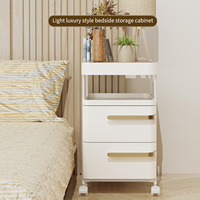 Armoire de rangement de fichiers de bureau en plastique écologique JinGuan, dernière version, avec porte pliante et tiroirs