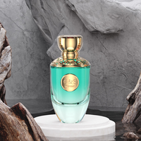 Bouteille de parfum 100ml Emballage de parfum personnalisé Emballage en verre vide unique Logo et couleur personnalisés