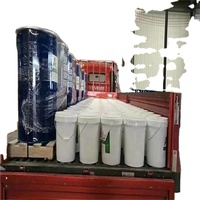 Sealant Silikon Dua Komponen Tahan Air Netral 190+19L Drum untuk Konstruksi Jendela Kaca Ganda Merek ROCK