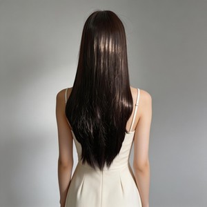 วิกผมสไตล์ซอฟต์, <span class=keywords><strong>ผม</strong></span><span class=keywords><strong>ยาว</strong></span>ตรงแสกกลาง, หมวกคลุม<span class=keywords><strong>ผม</strong></span><span class=keywords><strong>แบบ</strong></span>โลลิต้า, ทรงผมแบบเลเยอร์ - Product Image 5