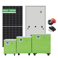 Système solaire complet 6KW avec contrôleur MPPT prêt à l'emploi WON-W1-1AP6000W pour caravane