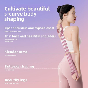 Strumento Regolabile per Stretching Yoga, Banda Elastica per <span class=keywords><strong>Esercizi</strong></span> Schiena Femminili - Product Image 2