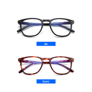 2025 sıcak Retro Vintage kare Anti mavi işık engelleme bilgisayar okuyucular oyun gözlük reçete diyoptri 0 ila 4.0 erkekler kadın - Product Image 2