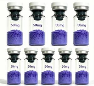 99% Purity Copper Peptide Cosmetic Grade Raw Material Blue Copper Peptide GHK-Cu Powder CAS 49557-75-7 - Product Image 1