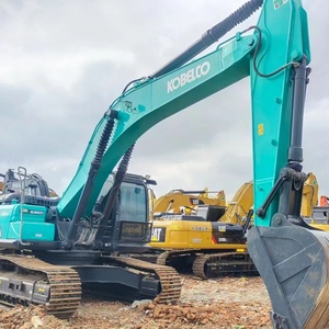 Excavatrice sur chenilles hydraulique d'occasion Kobelco SK350 de 35 tonnes, équipement lourd d'occasion, excavatrices d'occasion de haute qualité - Product Image 1