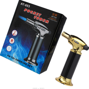 Encendedor de cocina de Chef culinario de llama ajustable, encendedor de cocina con bloqueo de seguridad, función de soplete, encendedor de cocina recargable - Product Image 5