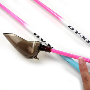 Cuchara de Pesca de Fibra de Carbono Azul Hielo y Rosa de 80cm, 100cm, 120cm para Pesca en Agua Dulce - Product Image 1