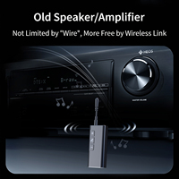 Adaptador de Audio para Auto GXY con Transmisor FM y Puerto AUX, Llamadas Manos Libres, Carga USB, Batería de Larga Duración, 1 Año de Garantía