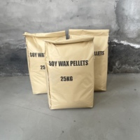 Cire de soja 100% pure pour la fabrication de bougies parfumées, cire sans fumée, matière première en vrac, vente en gros