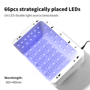 SNRQI Custom Nageldroger Ergonomische Armsteun UV LED Nagellamp 4 Timer UV Lamp voor Nagels 10S Uithardende Nagellak Nagellamp - Product Image 4