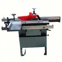 Machine à bois combinée économique à prix d'usine, 4 fonctions : dégauchisseuse, scie, raboteuse, perceuse, avec moteur
