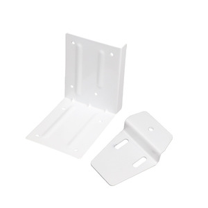 White Corner Brace Hanging <b>Bracket</b> 200kg Load Capacity Bathroom Cabinet Support Hardware - Product Image 3